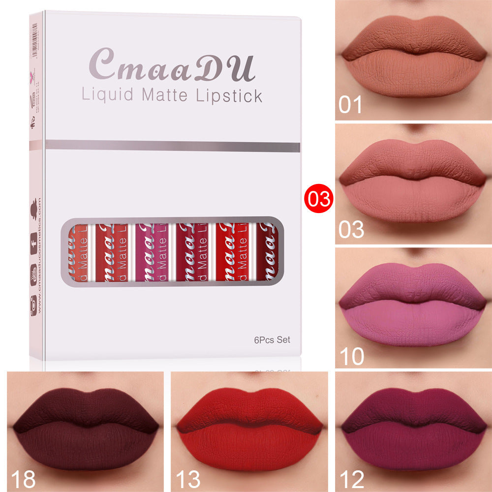 6 Boxes Of Matte Lipstick